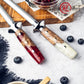 Grandsharp 10 Inch Knife Sharpening Rod Diamond Powder Coating Kitchen Classic Steel Knife Sharpener with Resin & Wood Handle