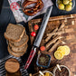 Grandsharp Damascus Steel Bread Knife 10 Inch Baking Knives Cake Slicing Kitchen Knife with Resin and Carbon Fiber Handle