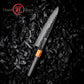 Grandsharp Modern Kitchen Chef Knife 8 Inch Damascus Steel 67 Layers 10Cr15Mov Chef Knives with Ebony & Solidified Wood Handle
