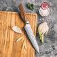 Grandsharp 8'' Kitchen Chef Knife Japanese AUS10 Steel Core Damascus Knife 67 Layers Africa Wood Handle