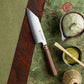 Grandsharp 5.5 Inch Japan ZDP189 Powder Steel Bunka Prep Knife with Mkuruti Wood Handle