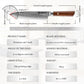 Grandsharp Rose Wood Handle Damascus Chef Knife