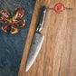 Grandsharp Kitchen 8 Inch Chef Knife Damascus AUS10 67 Layers Steel Chef Kitchen Knives Cutting with Black Carbon Fiber Handle