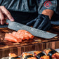 Grandsharp Coreless Damascus Sashimi Sakimaru Knife 270mm