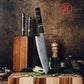 Grandsharp 8.5''Kiritsuke Knife 67 Layer Damascus Steel 10Cr15MoV Core Blade With Carbon Fiber&Copper Ring Handle Chef Knife