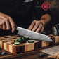 Grandsharp Metal Kiritsuke Knife Japanese 67 Layers Damascus Steel Kitchen Chef Kiritsuke Knives with Black Carbon Fiber Handle