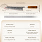 Grandsharp 55 Layers Copper Core Damascus Steel Kiritsuke  Knife with Solidified Wood Handle