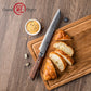 Grandsharp Rose Wood Handle Damascus Serrated Bread Knife
