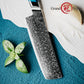 Grandsharp Damascus 7 Inch Nakiri Knife 129 Layers Japanese High Carbon Damascus Steel Nakiri Knives with Blue Resin Handle