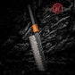 Grandsharp 6.5 Inch Japanese Nakiri Knife Damascus 67 Layers Steel Kitchen 10Cr15Mo Nakiri Knives Ebony & Solidified Wood Handle