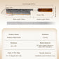 Grandsharp 7'' Nakiri Knife Japanese 55 Layers Copper damascus with Solidified Wood+Imitation Ivory Handle