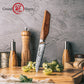 Grandsharp High Quality Kitchen 4 Inch Paring Knife Damascus 67 Layers AUS10 Steel Paring Knife with Africa Rose Wood