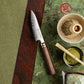 Grandsharp Kitchen Japanese Hitachi ZDP189 Powder Steel Paring Knife 4.5 Inch Paring Fruit Cutting Knives Mkuruti Wood Handle