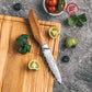 Grandsharp High Quality Kitchen 4 Inch Paring Knife Damascus 67 Layers AUS10 Steel Paring Knife with Africa Rose Wood