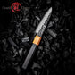 Grandsharp Premium Kitchen 3.5 Inch Paring Knife Japanese 67 Layers Damascus Steel Paring Knives Ebony & Solidified Wood Handle