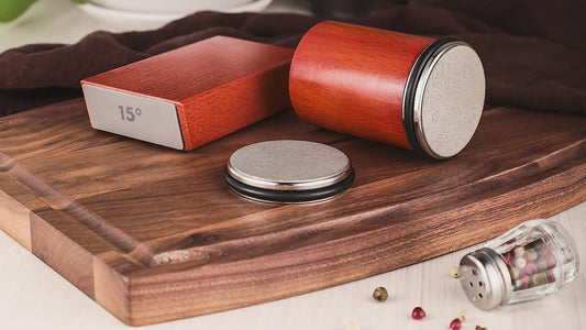 Grandsharp Rolling Knife Sharpener with Diamond Grinding Disc