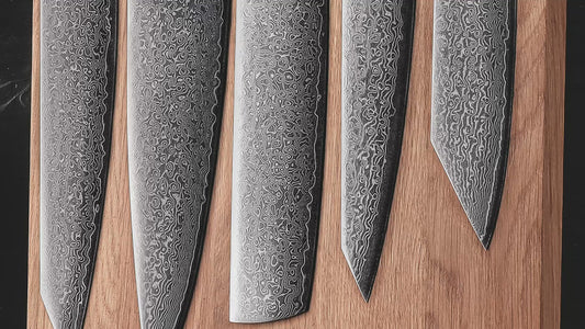 Grandsharp Handmade Damascus Utility Knife