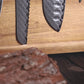 Grandsharp DIY Blade Half Tang 9Cr18MoV Damascus Steel