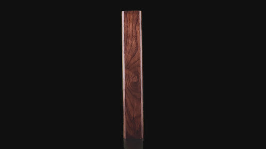 Grandsharp Walnut Wood Wall-Mounted Knife Block Holder