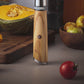 Grandsharp Diamond Sharpening Rod 600# with Olive Wood Handle
