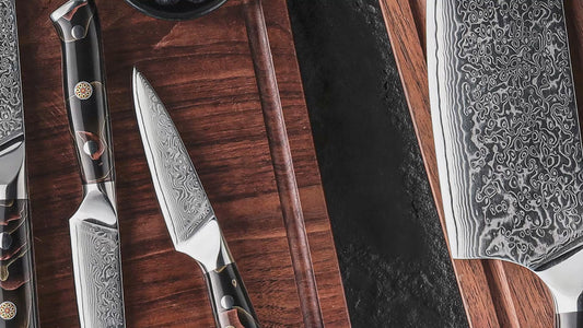 Grandsharp 10Cr15CoMoV damascus cleaver chef knife