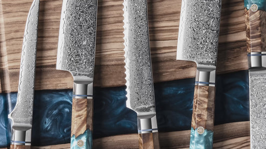Grandsharp 10Cr15CoMoV Damascus 3inch Paring Fruit Knife