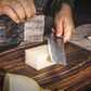 Grandsharp Professional 67 Layers Damascus Steel Nakiri Knife Resin and Solidified Wood Handle