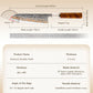 Grandsharp 55 Layers Copper Damascus Steel Japanese Santoku Knife with Solidified Wood+Imitation Ivory Handle