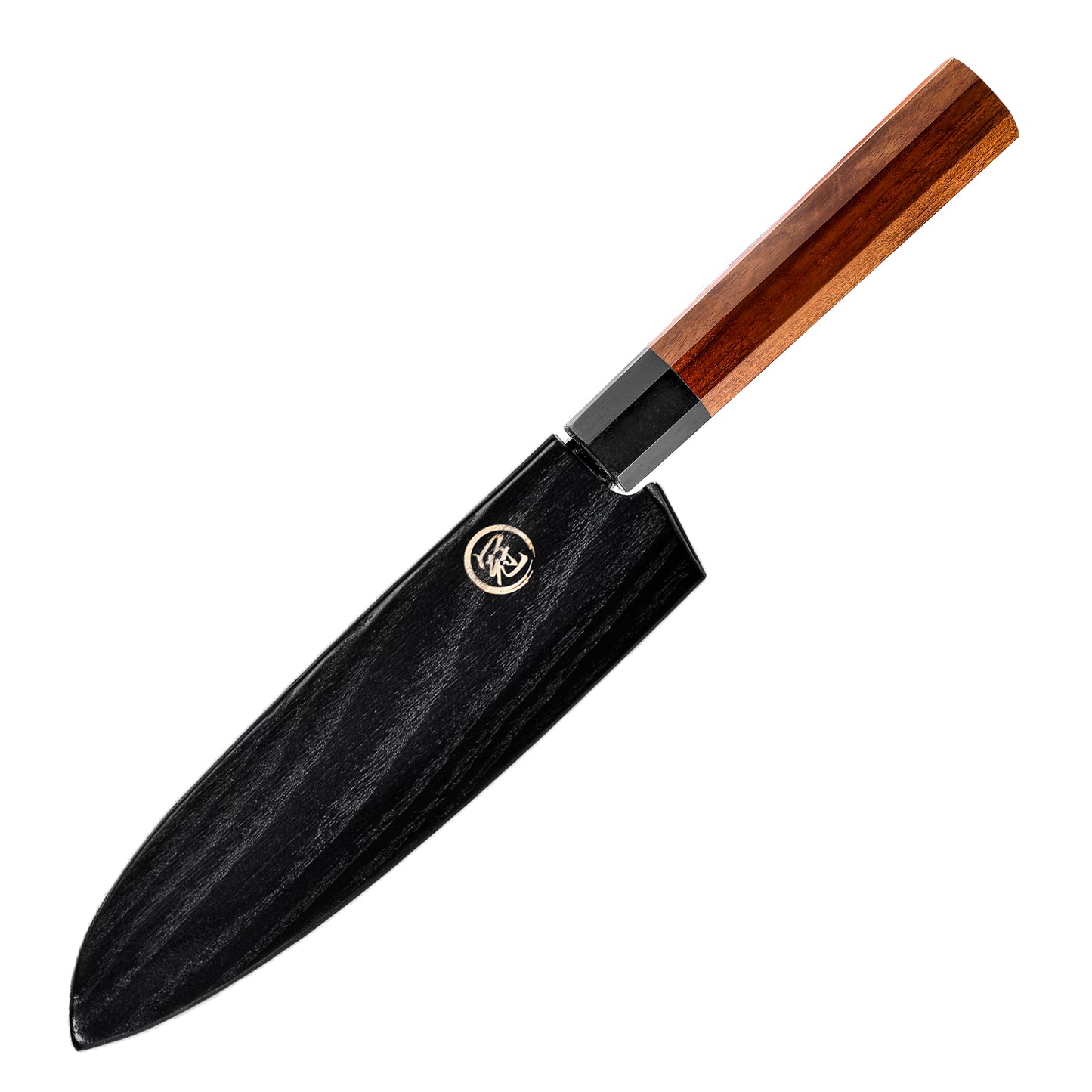 Grandsharp High Carbon Stainless Steel Hand Forged Kitchen Santoku Knife Professional