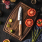 Grandsharp Professional Ultra Sharp Santoku Knife AUS10 Core Kitchen Chef Knife With Olive Wood Handle