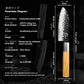 Grandsharp Professional Ultra Sharp Santoku Knife AUS10 Core Kitchen Chef Knife With Olive Wood Handle