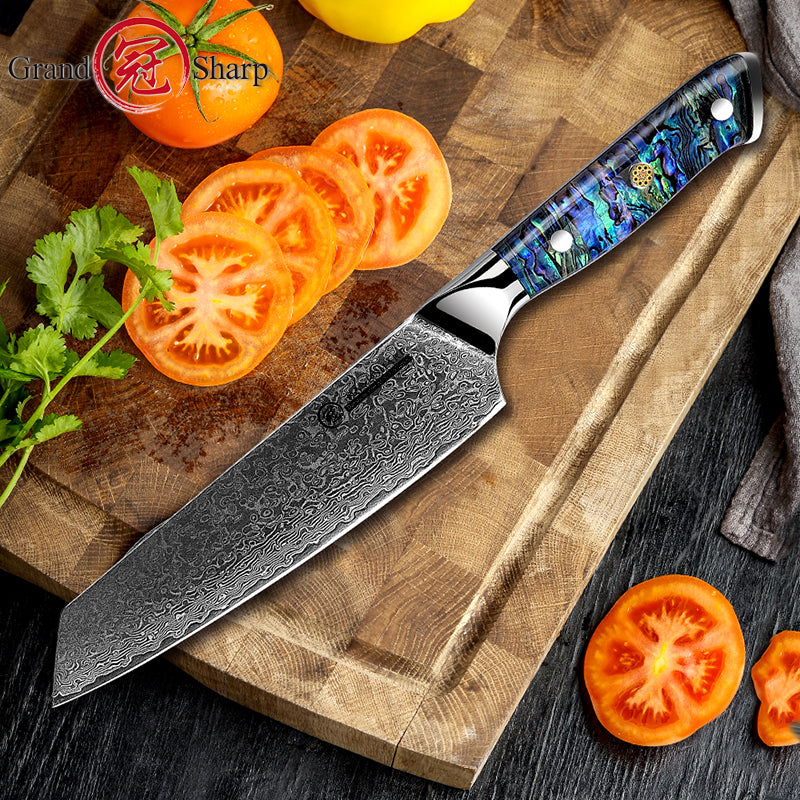 3Pcs Professional Knife Set Japanese AUS-10 Kitchen Chef Knife Damascu –  grandsharp-knives