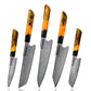 67 Layers Damascus Stainless Steel Japanese Chef Kitchen Knives Nakiri Santoku Knife Meat Slicer Vegetables Cutter