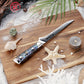 Grandsharp Abalone Shell Handle AUS10 Damascus Kitchen 5.5"Boning Knife