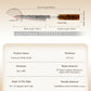 Grandsharp Copper Damascus 5inch Utility Knife with Solidified Wood+Imitation Ivory Handle