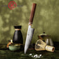 Grandsharp Japanese 5.5 Inch Kitchen Utility Knife ZDP189 Powder Steel Cutting Core Utility Kitchen Knives Mkuruti Wood Handle