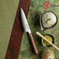 Grandsharp Japanese 5.5 Inch Kitchen Utility Knife ZDP189 Powder Steel Cutting Core Utility Kitchen Knives Mkuruti Wood Handle