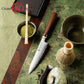 Grandsharp Japanese 5.5 Inch Kitchen Utility Knife ZDP189 Powder Steel Cutting Core Utility Kitchen Knives Mkuruti Wood Handle