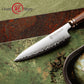 Grandsharp Japanese 5.5 Inch Kitchen Utility Knife ZDP189 Powder Steel Cutting Core Utility Kitchen Knives Mkuruti Wood Handle