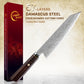 Grandsharp 8 Inch 67 Layers Damascus Steel Kitchen Chef Kiritsuke Knife Kitchen Cutting Cooking With Ebony Wood Handle