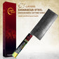 Quality 6.5 Inch Damascus Steel Kitchen Cleaver Knife Butcher Knives Meat Vegetable Chopper with Octagonal Wood Handle