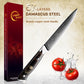 Grandsharp 10Cr15CoMoV damascus chef knife set