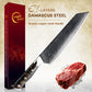 Grandsharp 10Cr15CoMoV damascus chef knife set