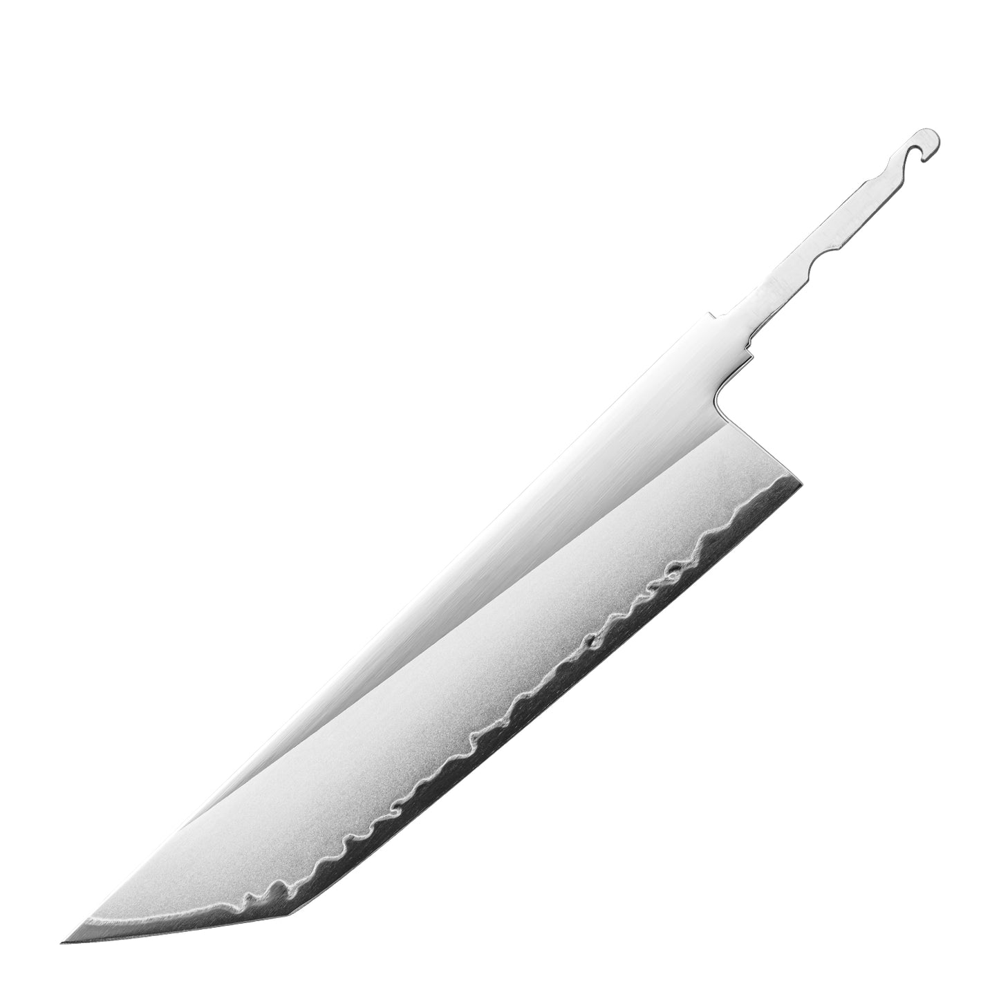 Grandsharp DIY hidden tang blank blades 3 layers san mai steel PM204 Powder Steel M390-equivalent performance