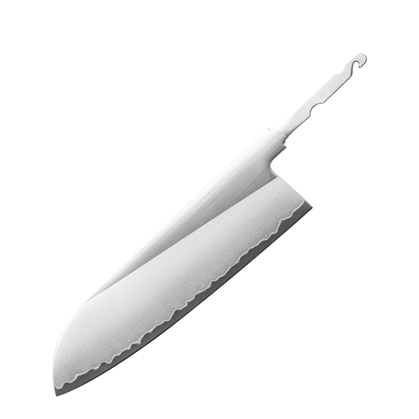 Grandsharp DIY hidden tang blank blades 3 layers san mai steel PM204 Powder Steel M390-equivalent performance