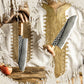 Grandsharp Premium Kitchen Santoku Knife 67 Layers 7 Inch Damascus Steel Santoku Knives with Stabilized Wood & Resin Handle