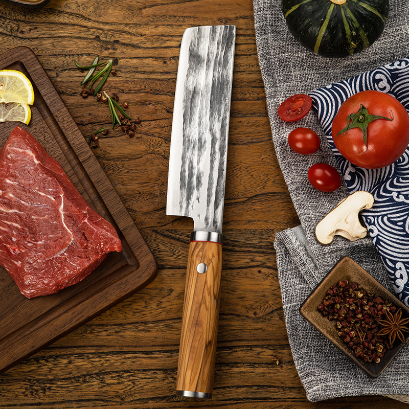 Professional Handmade Forged Kitchen Knife 5Cr15Mov High Carbon Steel –  grandsharp-knives