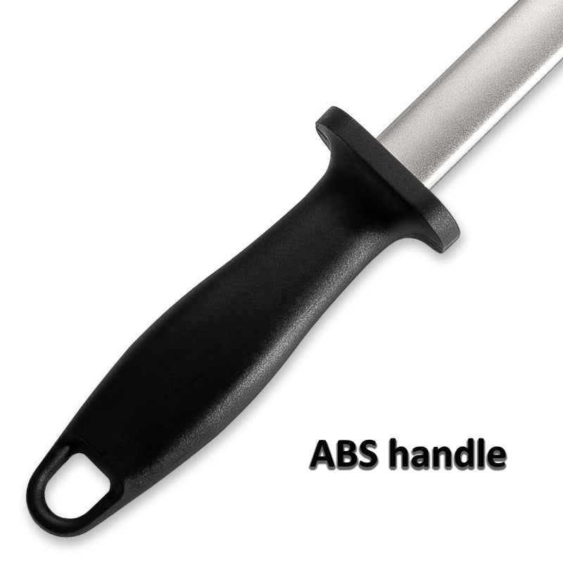 Honing Steel, 10 Inch | Black ABS Handle