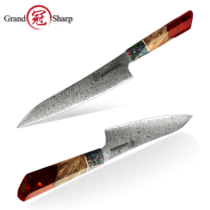 8.6 Inch Chef's Knife 67 Layers vg10 Japanese Damascus Kitchen Knife Kitchen Stainless Steel Tool Gyuto Knives