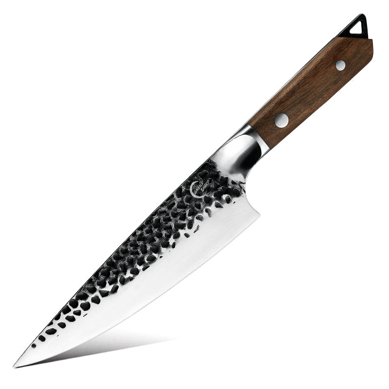 High quality Chef Knife Chinese Kitchen Knives Cut Meat Fish Vegetable Knife  4Cr13 Super Sharp Blade Rosewood Knife